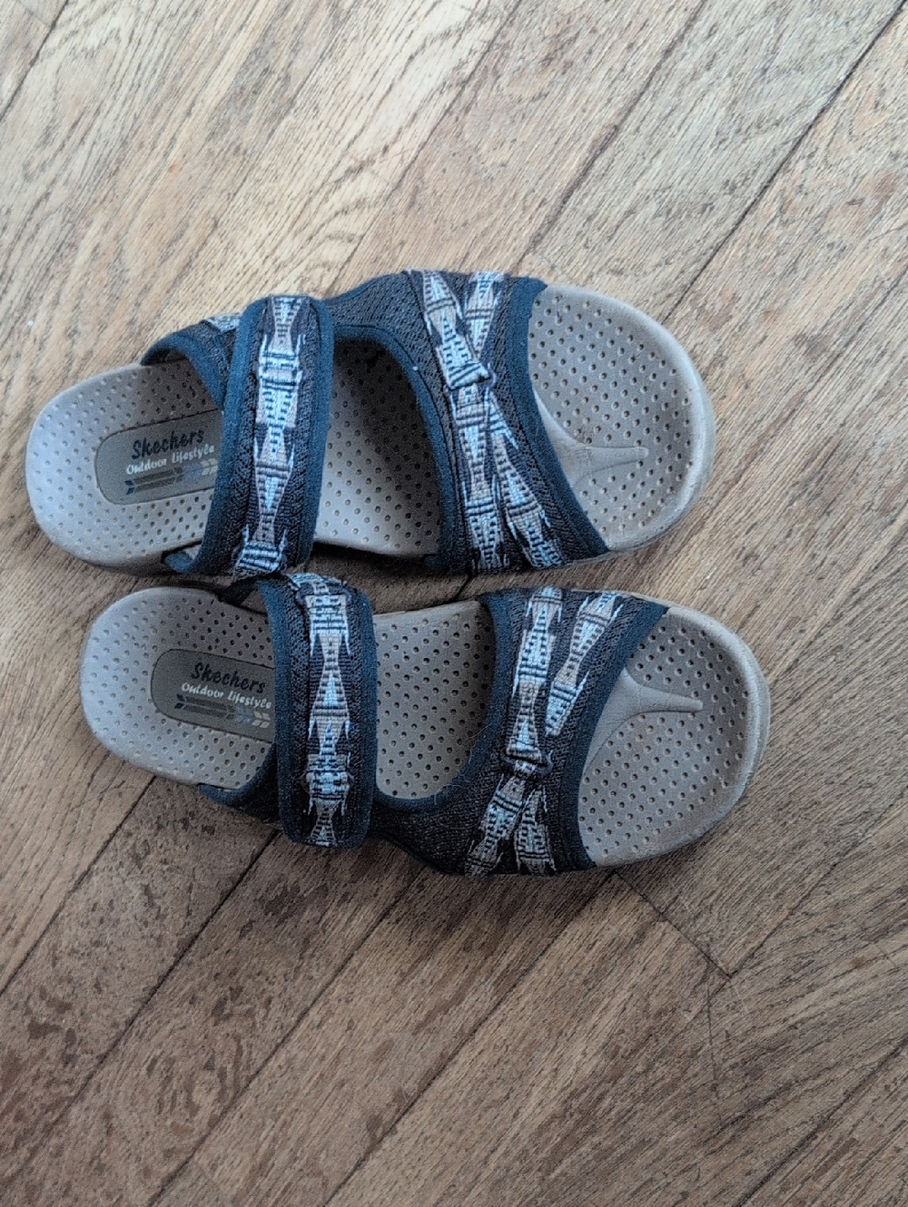 Skechers Navy and Grey Outdoor Lifestyle Women's Sandals